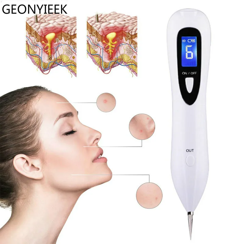 

Beauty Instrument Laser Freckle Removal Machine Skin Mole Removal Dark Spot Remover for Face Wart Tag Tattoo Remaval Pen Care