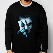 Джокер Хит Леджер Бэтмен 2 Темный рыцарь Rises Новинка весна зима модная мужская толстовка с капюшоном крутая уличная одежда спортивный костюм