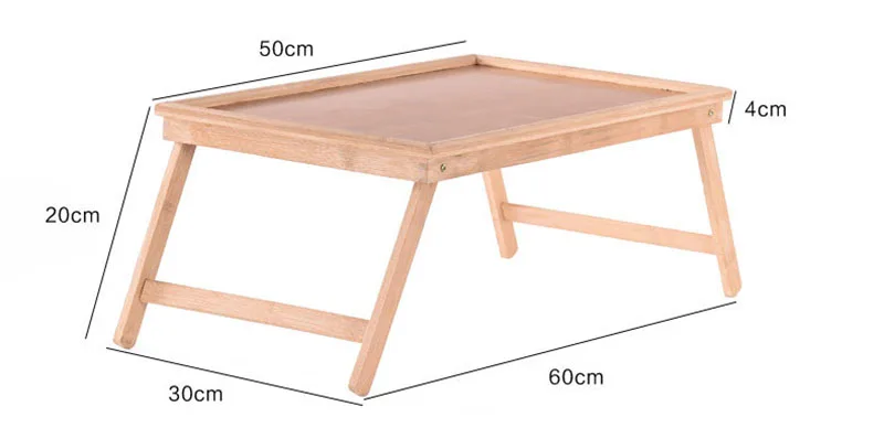 Волшебный союз бамбуковый поднос для кровати домашний завтрак Ноутбук Стол Чай сервировочный стол складной деревянный ноутбук подставка держатель ноутбук кровать стол