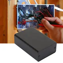 23x44x65 мм матовая черная алюминиевая печатная плата ящик для инструментов корпус чехол для электронного проекта