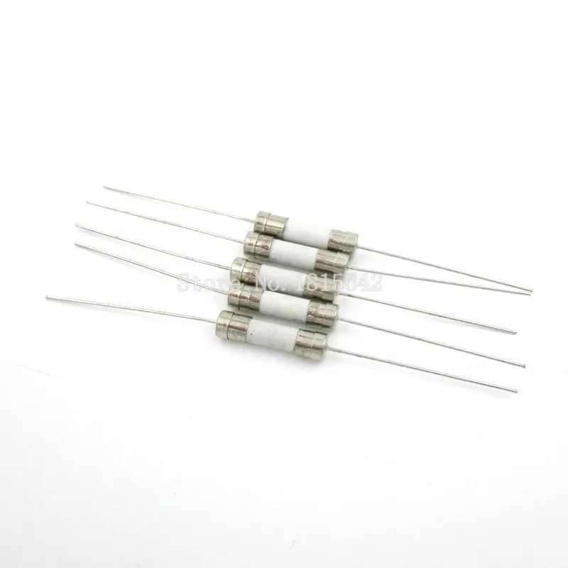 

10PCS/Lot New 5*20mm T8A Ceramic Insurance Tube 250V With Pin Wholesale Electronic