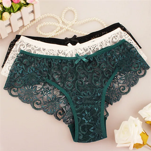 Buy New Sexy Female Briefs Panties Brand Lace