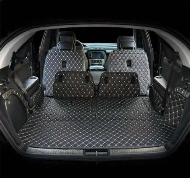 Full Rear Trunk Tray Liner Cargo Mat Floor Protector foot pad mats for