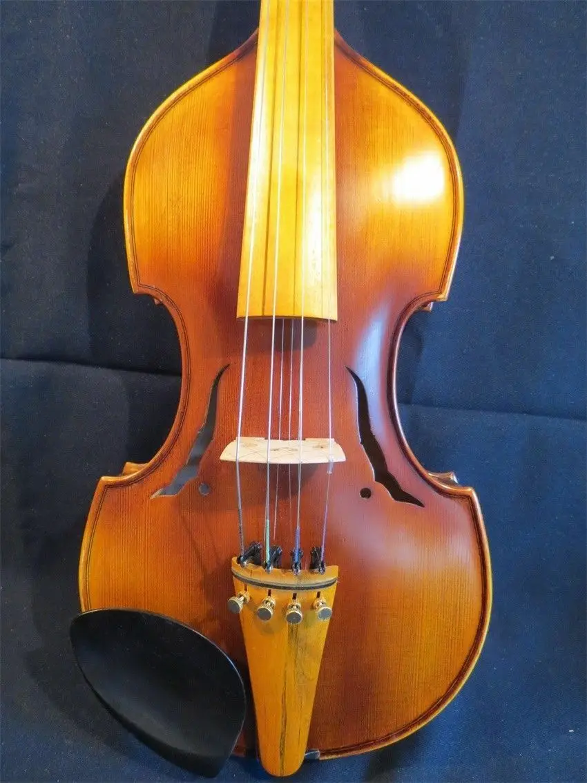 Baroque style SONG Brand Master carvind back 4×4 strings 15" Viola d'Amore#12402