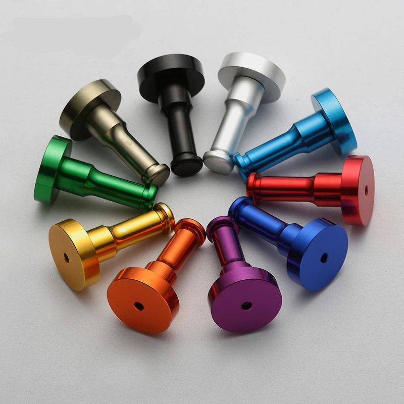 quyanre wanfan frap gappo Decorative Aluminum Candy Color Wall Hooks Towel Hanger 9-colors Clothes hanger & Metal & Towel & coat&Robe Hooks 1pc1