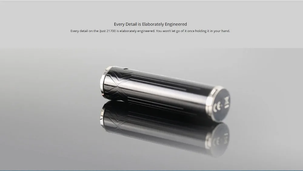 Original Eleaf IJust 21700 Battery Mod with Four-color LED Battery Indicator 80W Max No 21700 18650 Battery Vape Pen Vs Ijust S 01 (6)