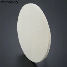 7 дюймов 1 шт. белые круглые плюшевые полировочные диски из шерсти 8 мм для дерева, металла, полировки высокое качество