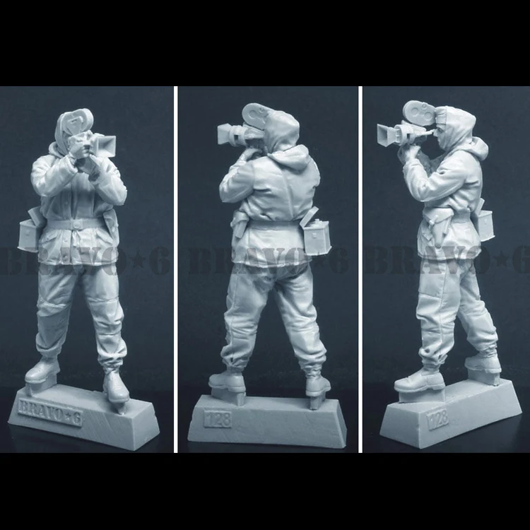 1/35 Kriegsberichter военный корреспондент полимерная модель солдата GK военная тема