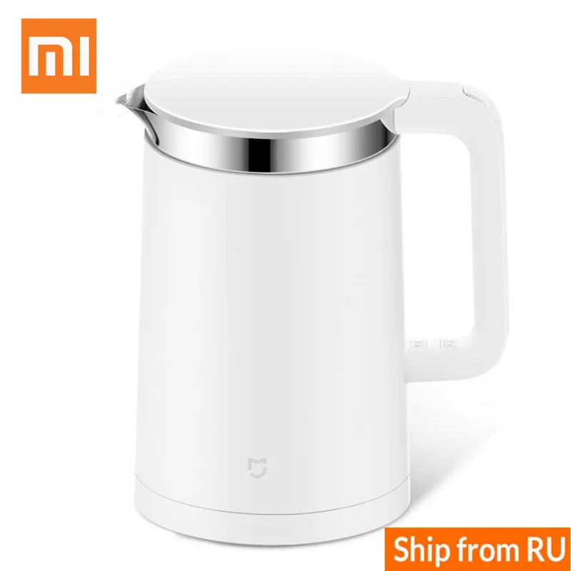 Xiaomi электрические чайники Mijia смарт чайник 1.5L Управление по мобильному телефону