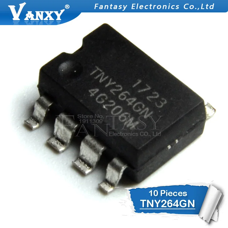 10 шт. TNY264GN лапками углублением SOP-7 TNY264 SOP7 TNY264G СОП SMD 264GN и IC