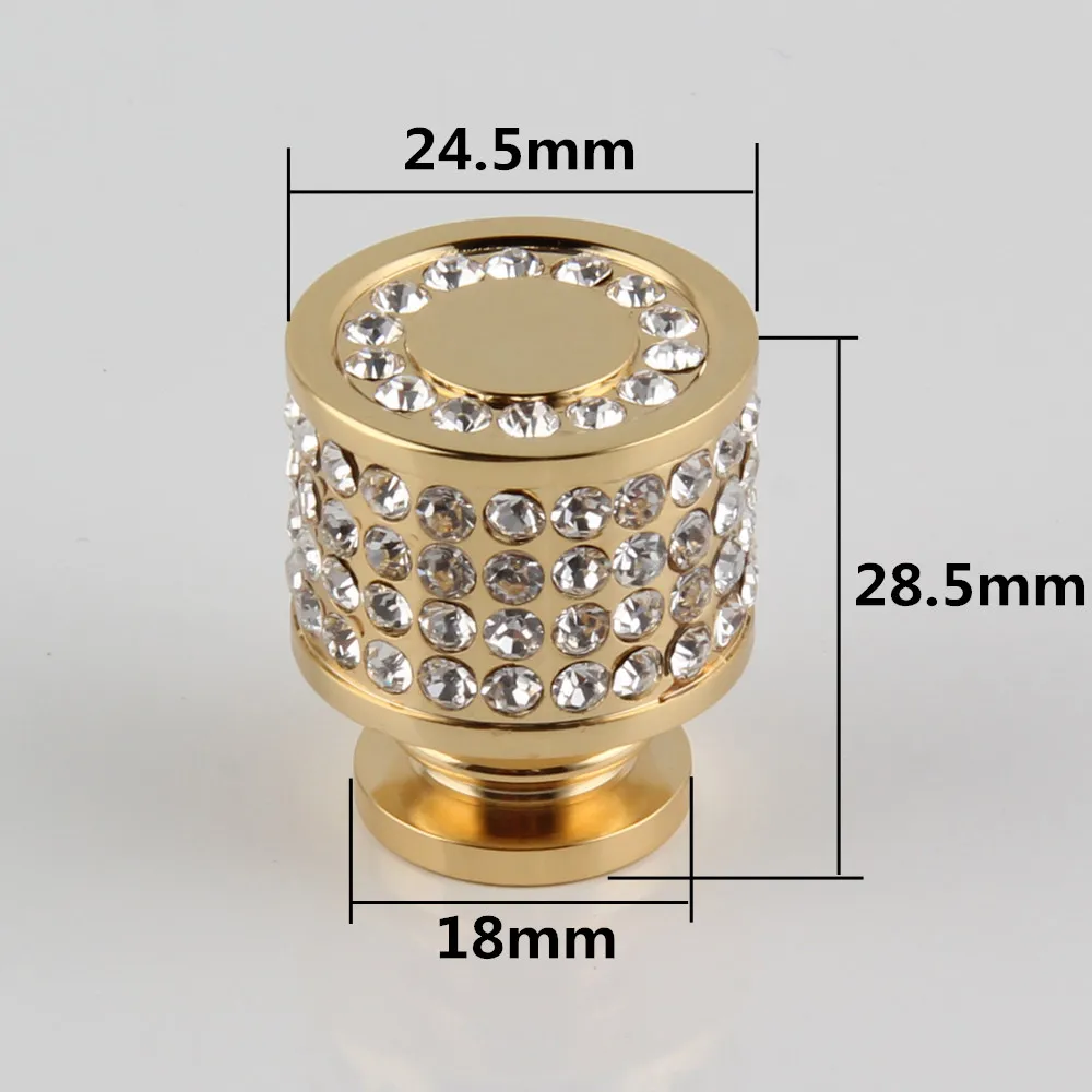 Круглые латунные ручки и для дверей шкафа 24 к|door knobs and handles|drawer pull handlespull handle |