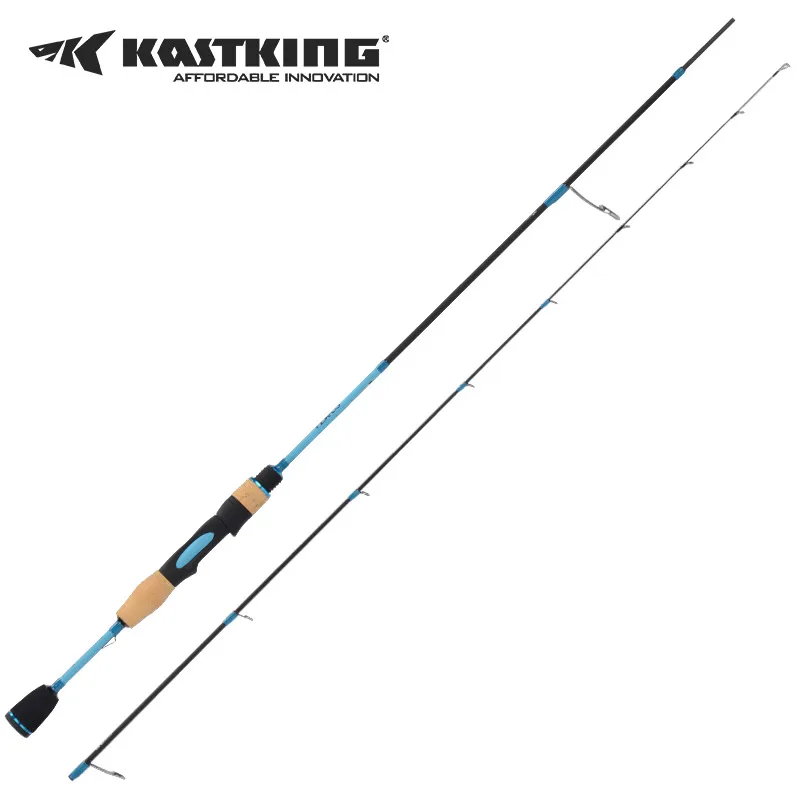 

KastKing Verus Ultralight Carbon Fishing Reel Spinning Casting Rod with FUJI Guide Rings UL/L Action Travel Rod