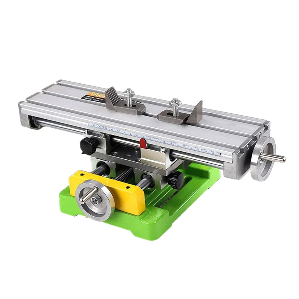 

Compound Slide Table Worktable Milling Cross Table Mill Machine Drilling Table 6350 Bench Drill Work Table Vise Adjustme X-Y