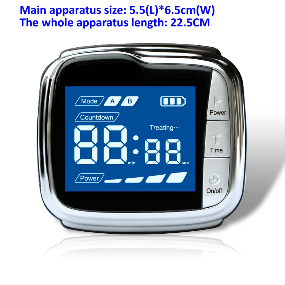 

650nm wrist irradiation bio laser therapy machine for blood pressure balancing