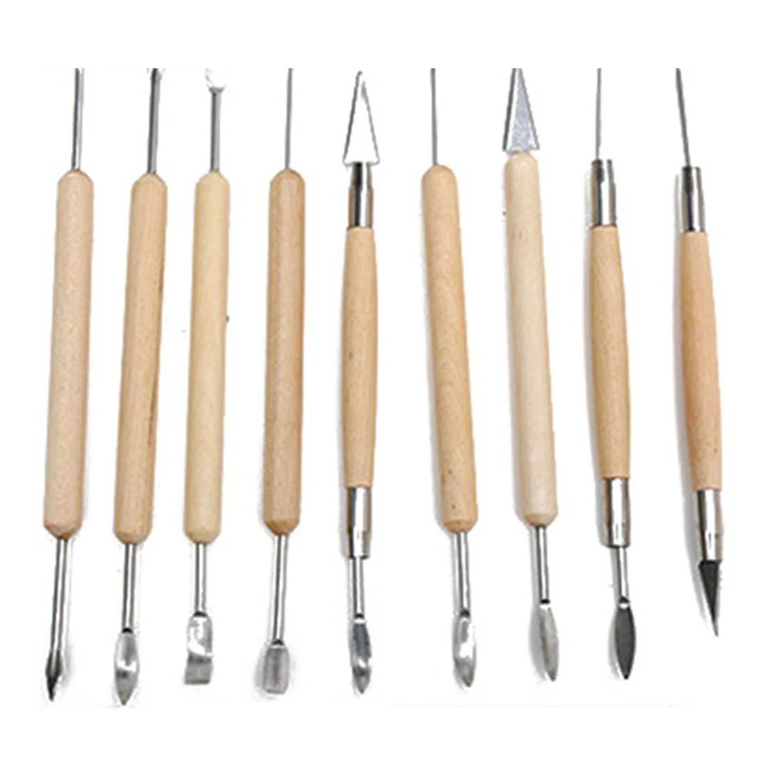 

New 27pcs Silicone Rubber Shapers Pottery Clay Sculpture Carving Modeling Pottery Hobby Tools