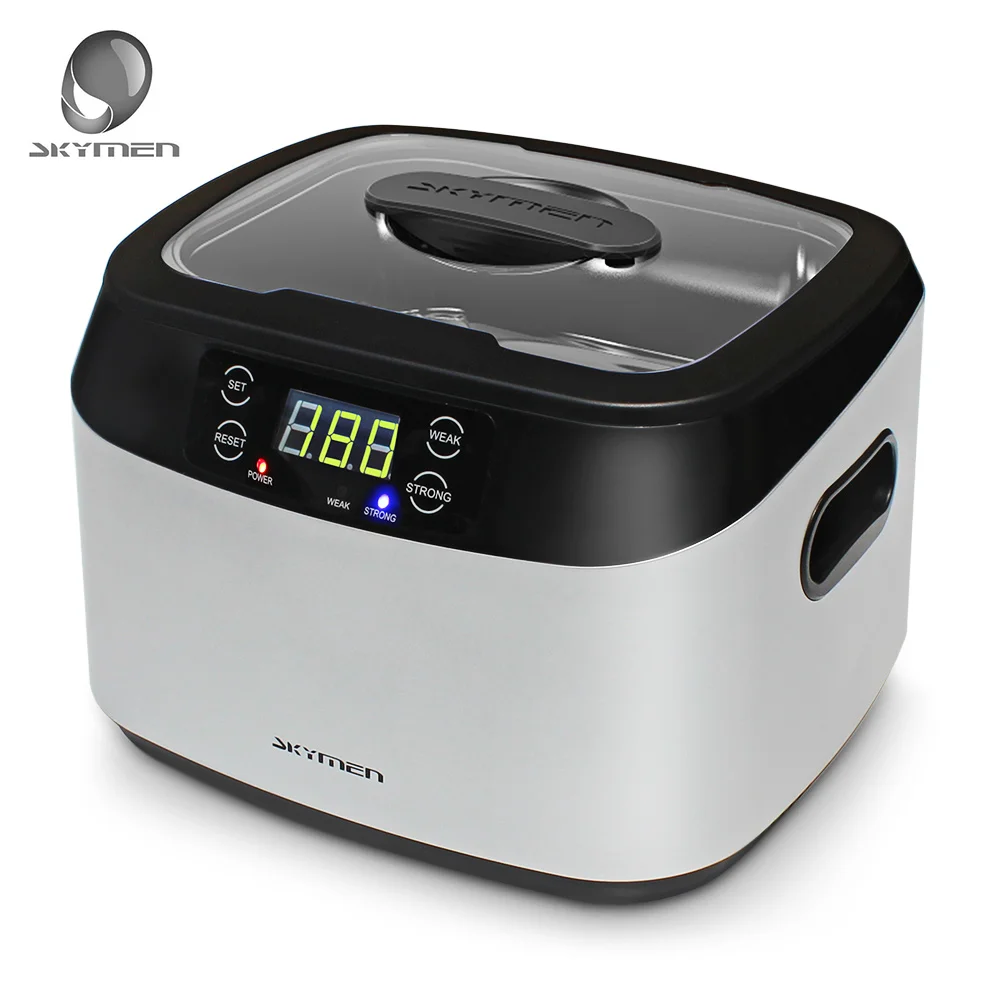 

SKYMEN 1.2L 110-220V Digital Ultrasonic Cleaner Ultrasound Bath Cleaning Machine Sterilizer Cleaner Sterilizing Disinfection