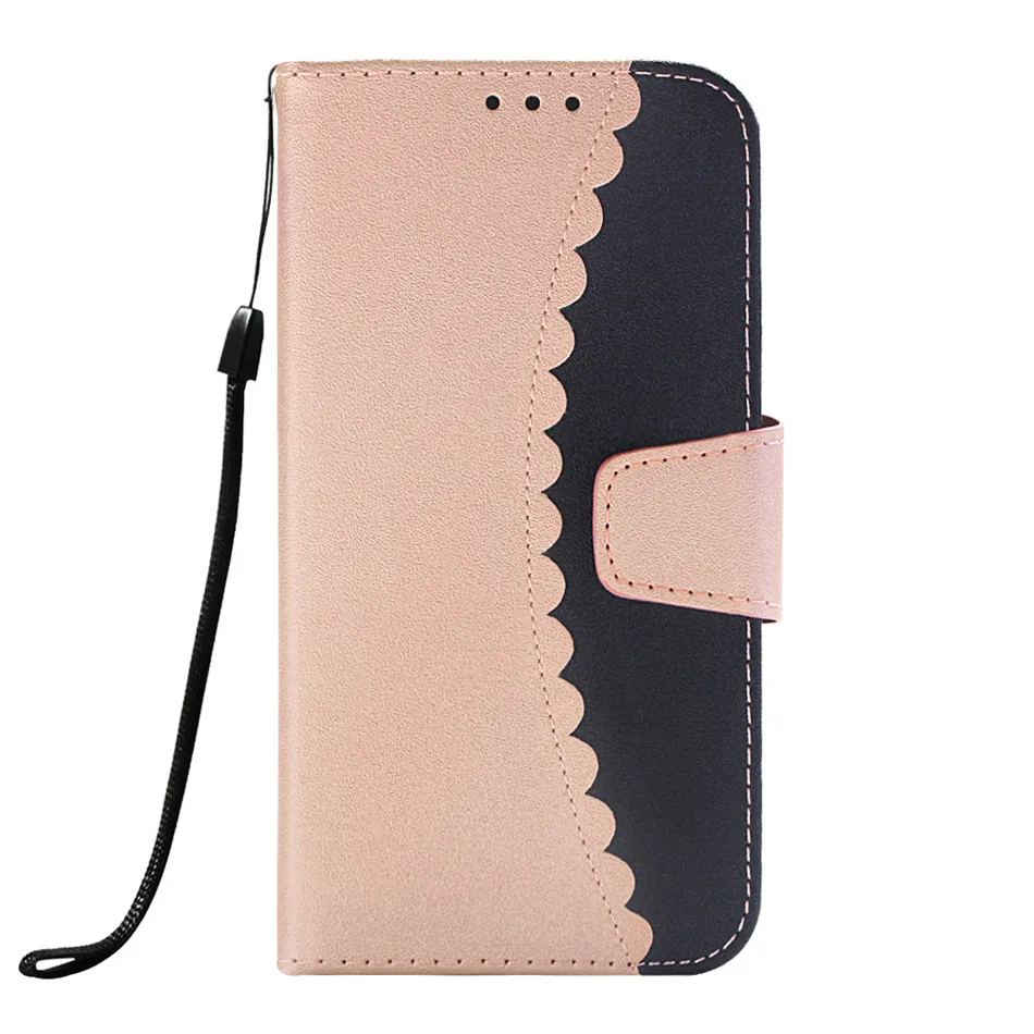 

Luxury Simple Color Case For Xiaomi A1 5X Redmi 4A Note 4 4X 5A Flip Retro Cover PU Leather Wallet Card Pocket Fundas DP03Z