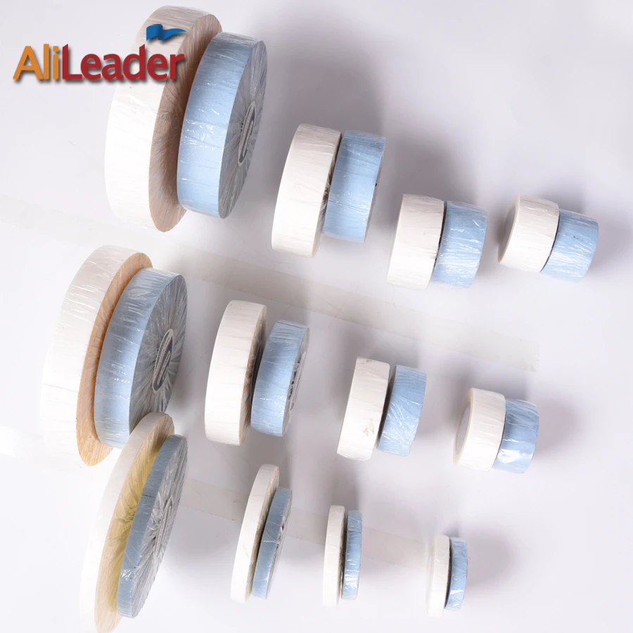 AliLeader 3/6/12/36 Yards Strong Ultra Hold Adhesive Tape Glue For Skin Hair Extensions/Wigs/Toupee Wigs Beaded Adhesives Tape