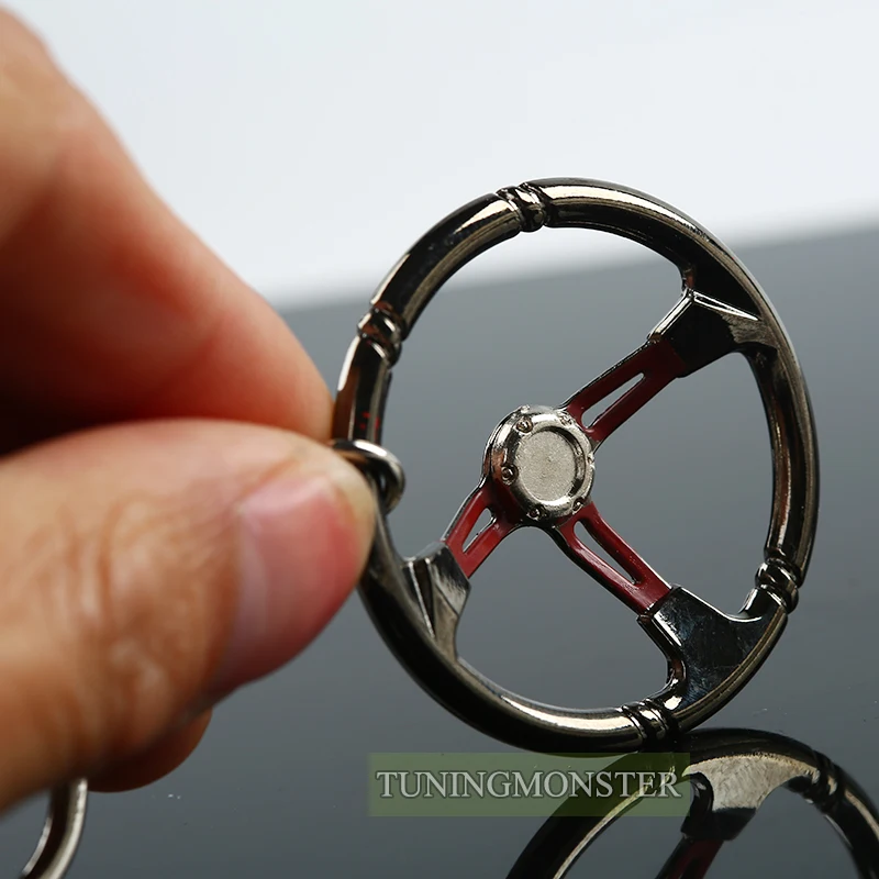 Details about   Racing Car Steering Wheel Zinc Alloy Mini Keychain T2W6 Pendent Keyring A9G1 