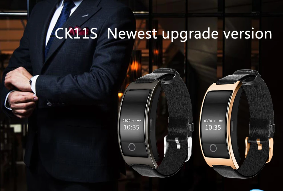 CK11S Bluetooth Smartband монитор сердечного ритма кровяное давление кислород смарт-браслет Смарт-часы для фитнеса