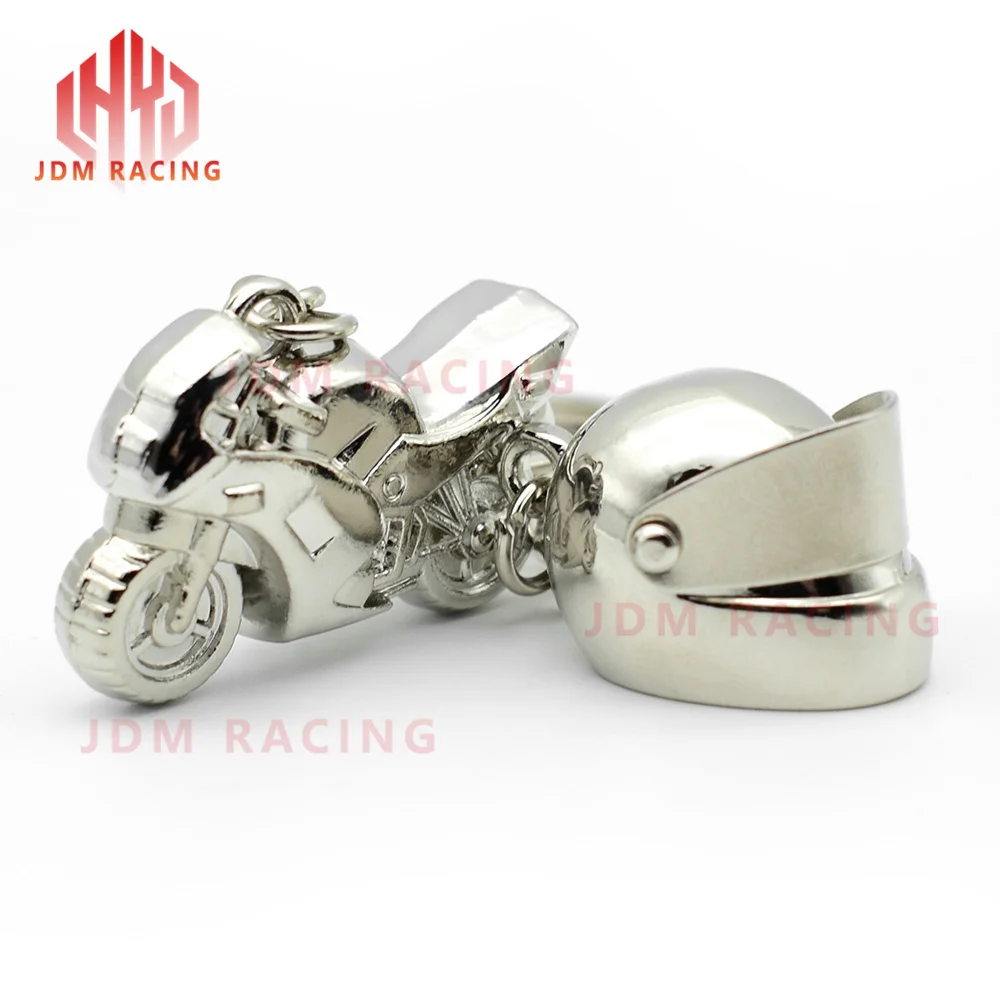 

Hot Metal Motorcycle Key Ring Keychain Ring Cute Creative Gift Sports Keyring Gift key chain Car Bag Key Ring