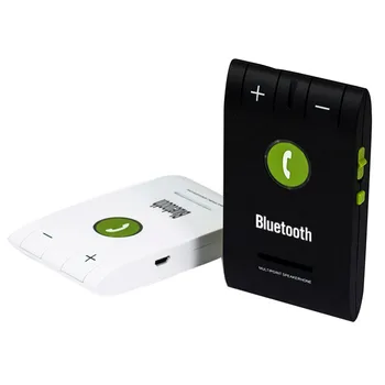 

6E Hands-free Headset Bluetooth Car Kit Speaker for Smartphones Multipoint Wireless Sun Visor Handsfree bluetooth Speakerphone