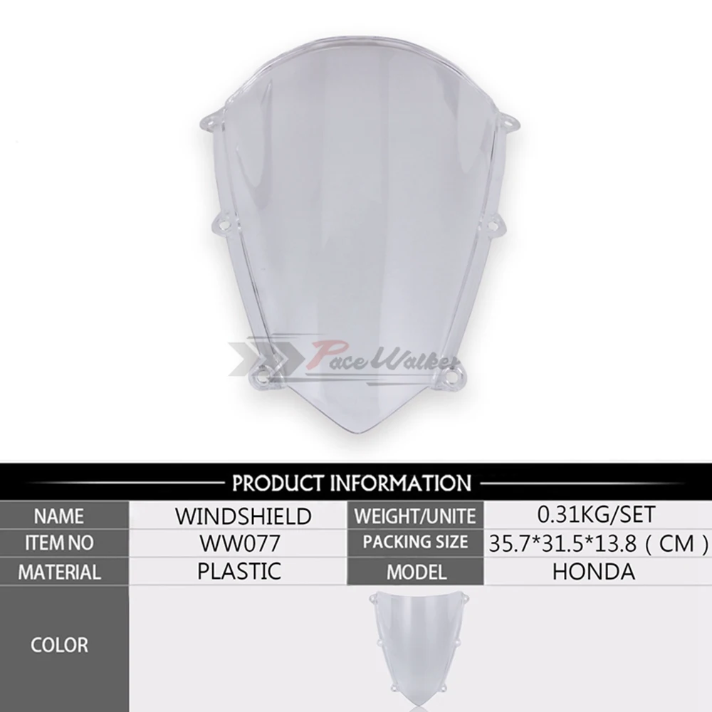 Лобовое стекло для Honda CBR600RR F5 CBR 600 RR 2007 2008 2009 2010 2011 2012|Козырьки от ветра и ветр.