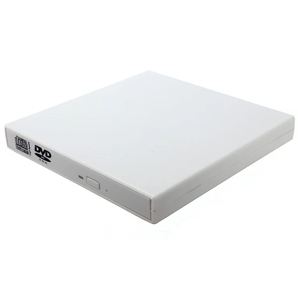PROMOTION! New USB 2.0 External DVD Combo CD RW Drive CD+/ RW DVD ROM for PC Laptop (White)