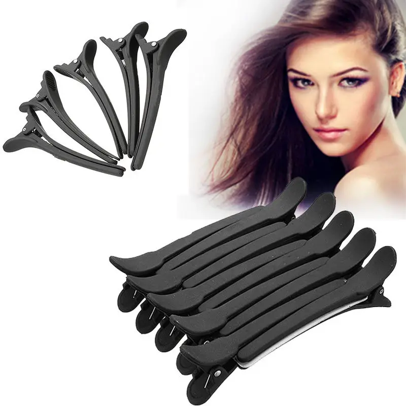 Buy Fashion Women 12Pcs Professional Matte Girl Hairdressing Salon Sectioning