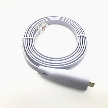 

6ft ftdi usb type c rs232 to rj45 adapter cable FOR cisco huawei h3c juniper router console cable type c