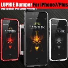 bumper for iphone 7 metal frame case luxury Aluminum Metal Bumper For iPhone 7 plus Prismatic Shape Frame Metal Armor