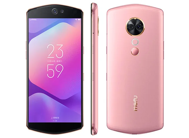 Мобильный телефон Meitu T9 Sefie beauty, 4G LTE, 4 Гб, 6 ГБ, RAOM, 64 ГБ, 128 ГБ rom, 6,01 дюймов, Восьмиядерный процессор Snapreagon 660, четыре камеры, телефон