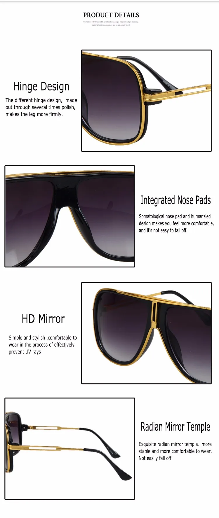 Модные солнцезащитные очки для мужчин и женщин, роскошные брендовые дизайнерские солнцезащитные очки для девушек, большие Oculos UV400 градиентные для женщин RS168