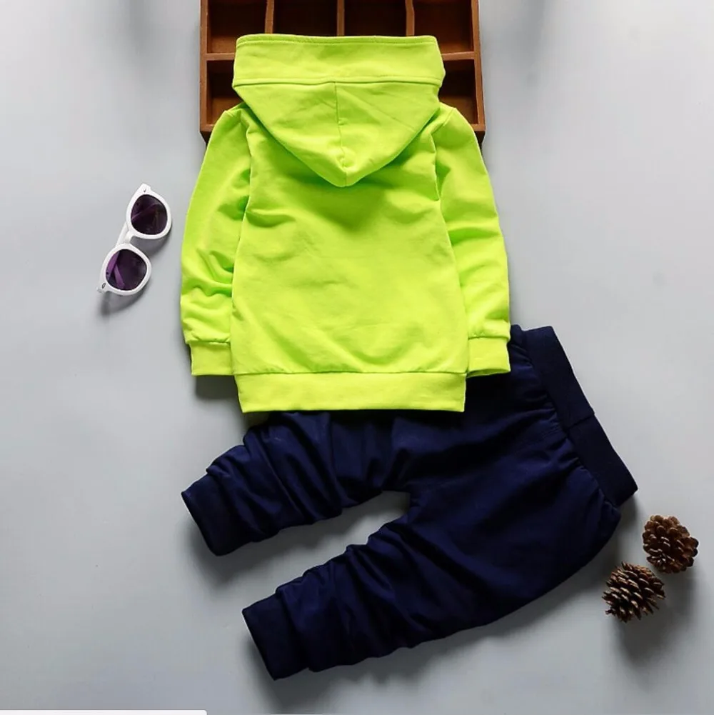 Conjunto de Roupas criancas Menino Roupa do bebe Define algodao Criancas толстовки Terno Dos Esportes 1-5 t Das Meninas Dos M