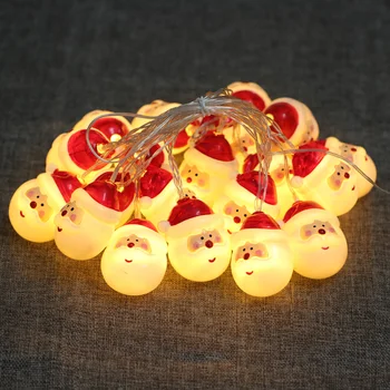 

2020 Hot Sale Outdoor Lighting Christmas tree Decorations Holiday Light String Father Led Light Party Santa Claus string lights