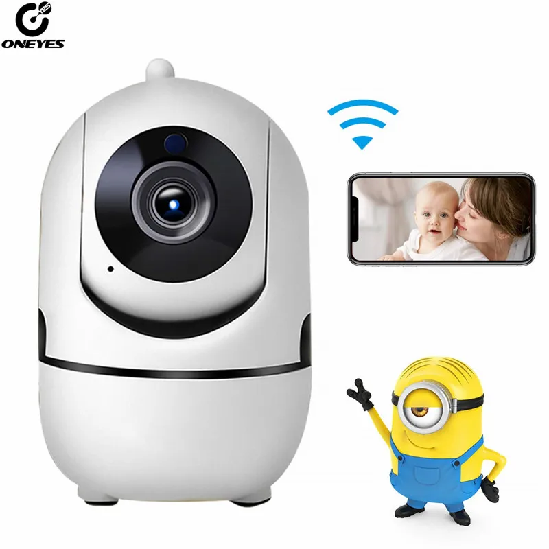 IP камера с автоматическим отслеживанием 1080P облачная Беспроводная мини wifi