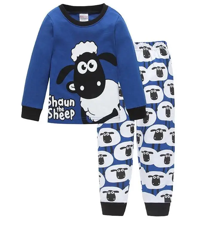 Пижамы с длинными рукавами для маленьких девочек 2-8 лет, Детские Топы и штаны из 2 предметов, пижамы для детей, детская одежда для сна, от 2 до 7 лет, KECTFR492 - Цвет: model 12