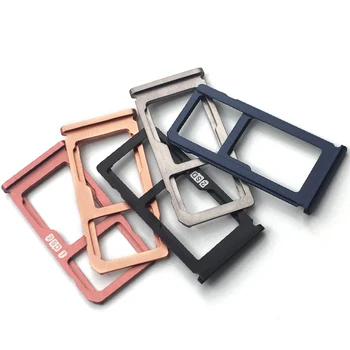

2pcs/lot New Sim Tray Holder For Nokia 8 N8 Dual Card Reader Tray Holder Slot Replacement Parts