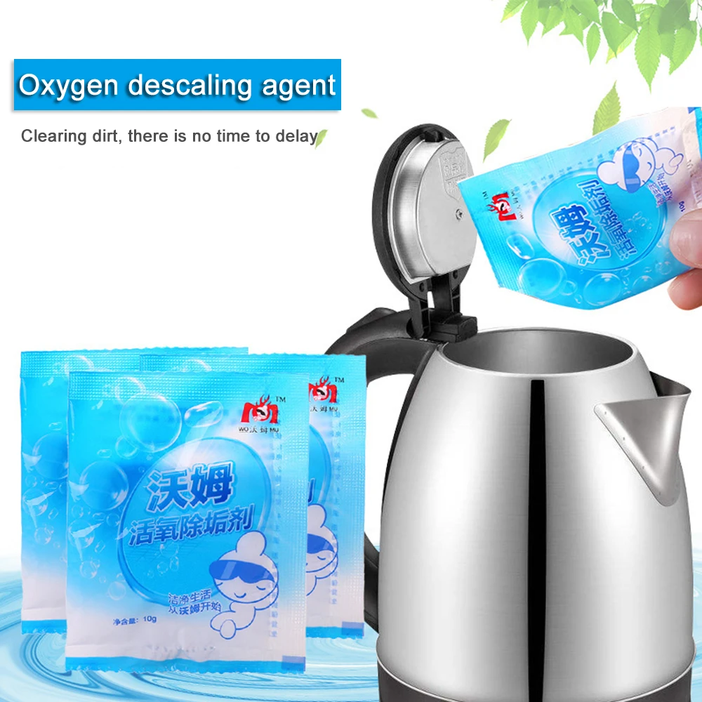 

1PCS Kettle Descaling Agent Cleaning Citric Acid Electric Kettle Descaling Tea Scale Detergent Cleaning Tea Set Tea Stains