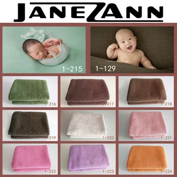

Jane Z Ann Children photography cloth baby photo 7color background blanket Newborn studio shooting accessories 150cm*160cm