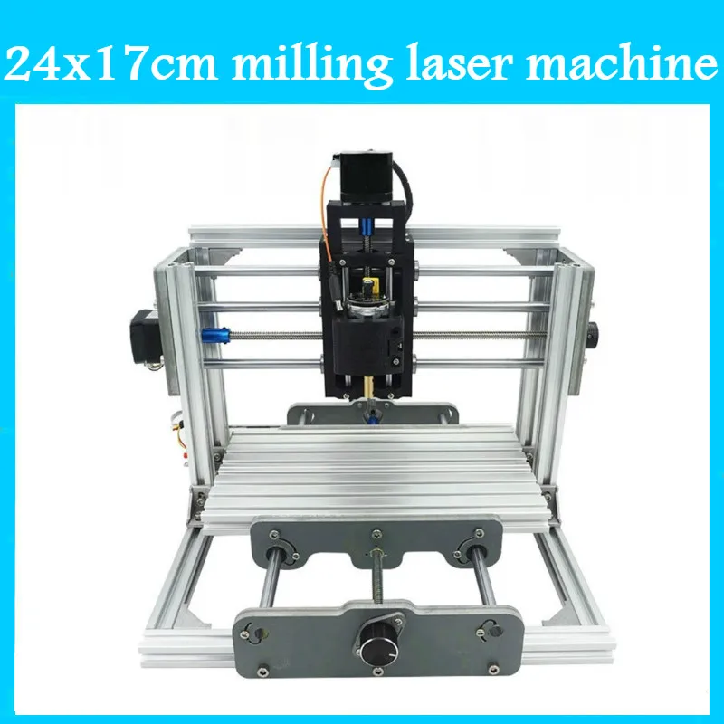 

CNC 2417 DIY CNC Engraving Machine 3axis Mini Pcb Pvc Milling Laser Machine Metal Wood Carving Machine Cnc Router GRBL Control