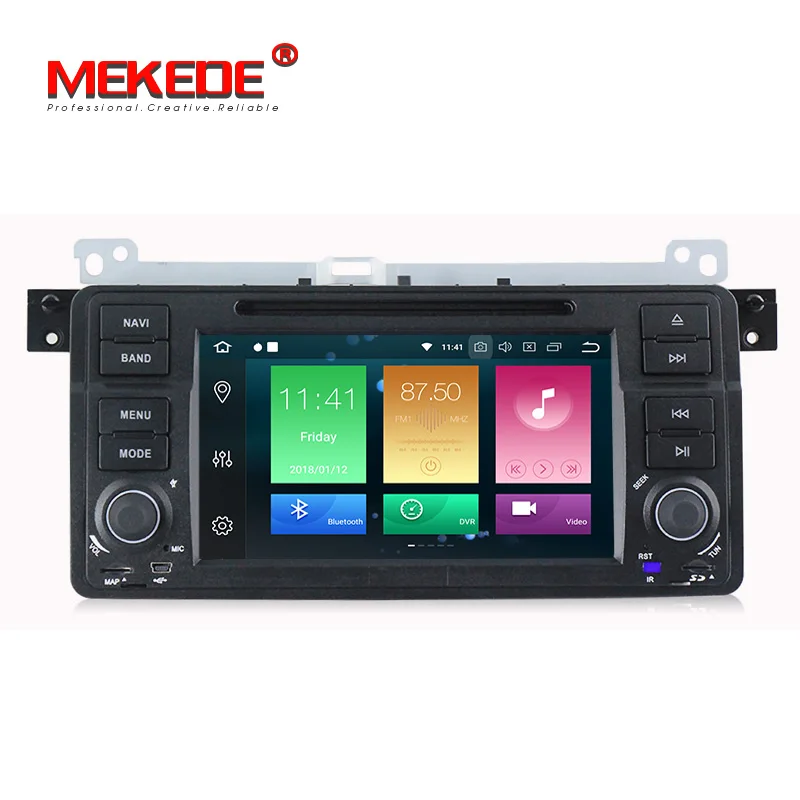 

Android 8.0 4GB RAM Car stereo head unit navigation GPS NAVI DVD player for BMW E46 M3 3series support 4G Lte wifi BT canbus