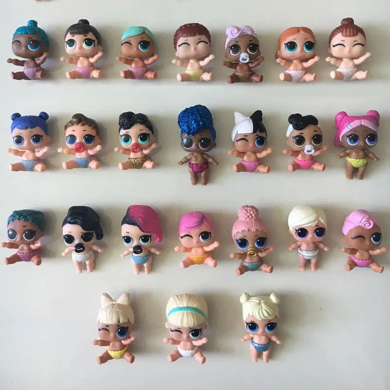 

5-20Pcs Original baby sister doll Kid Girls dress up L little sister dolls Good Gifts For Children High Quality