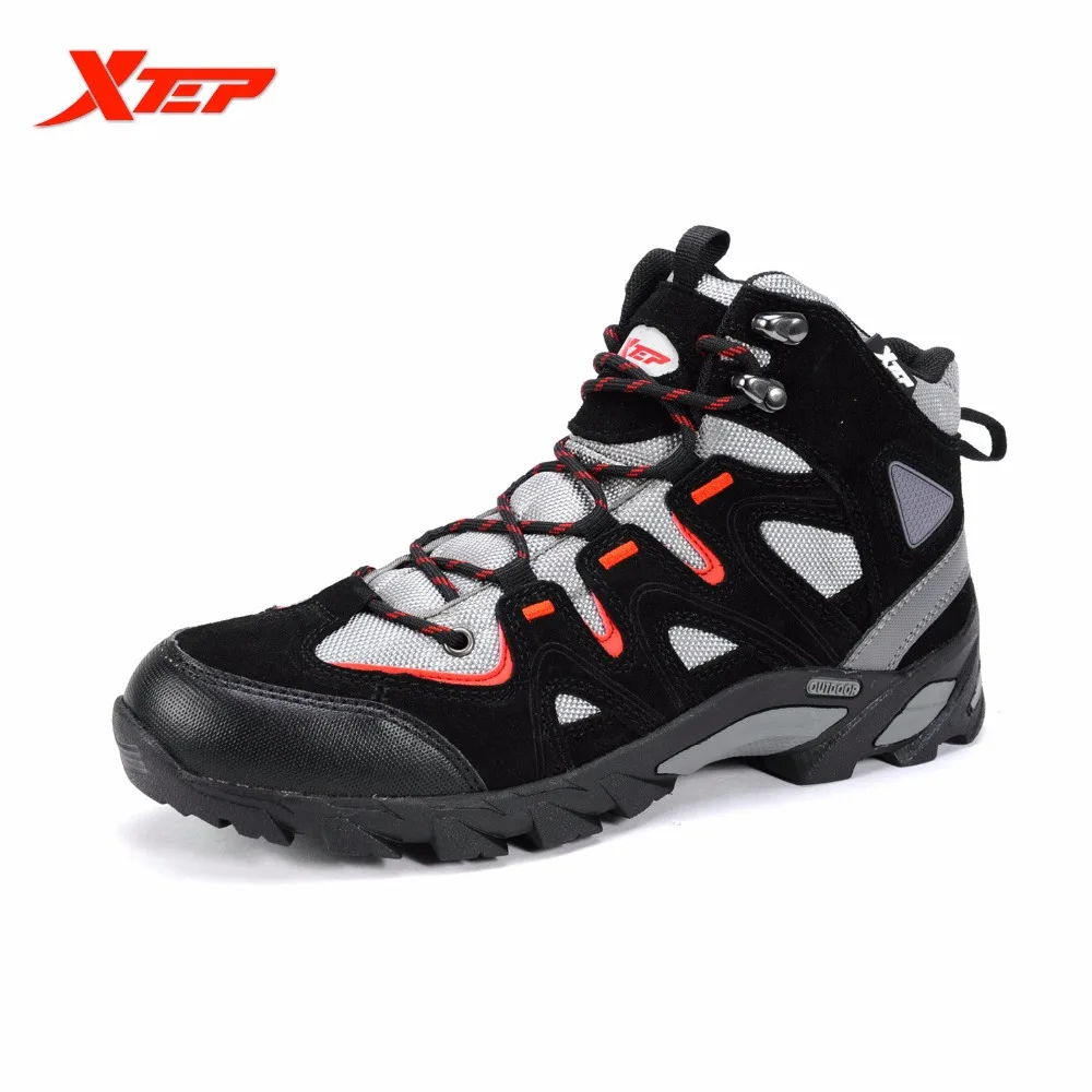 Xtep Original Men's Outdoor Hiking Shoes Boots Trekking Mountain Shoe
