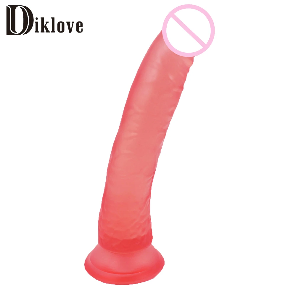 Diklove 21cm big dildo realistic dildos for women Sex toys for woman Sex fake penis artificial