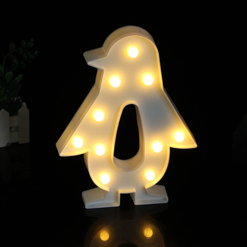 Новинка животное LED 3D ночник Единорог Фламинго Олень жираф украшение детская