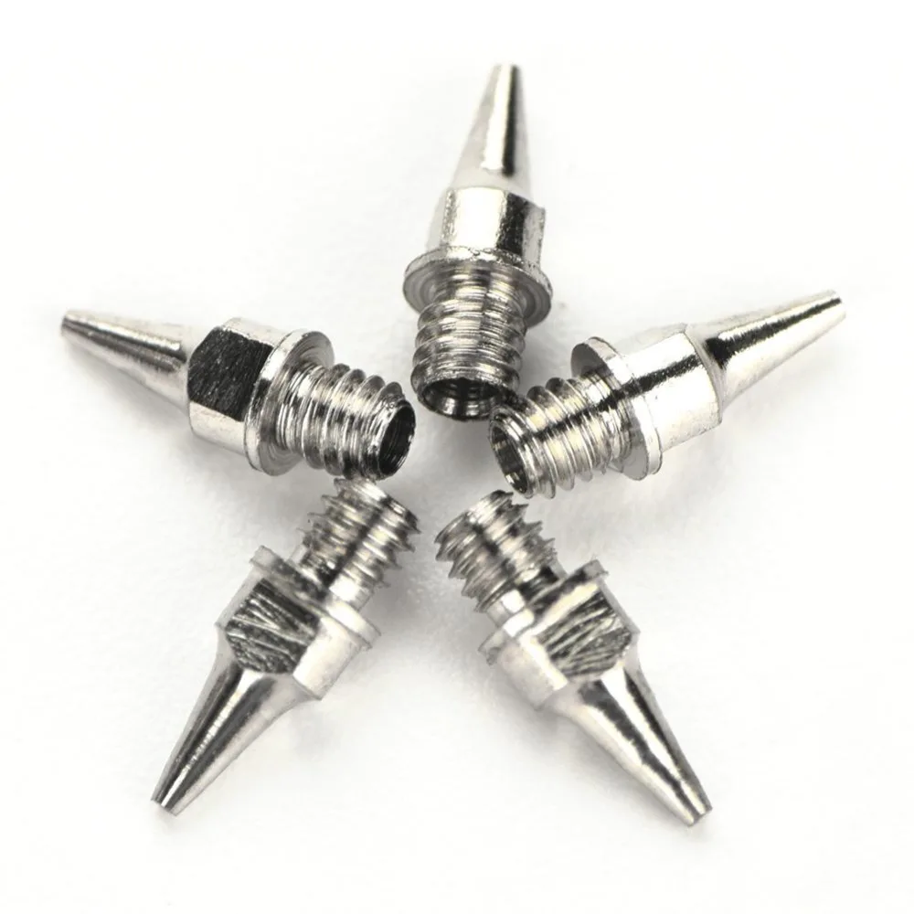 

5PCs 0.2/0.3/0.5mm Airbrush Nozzle Accessories Painting Machine Gravity Feed Part Fluid Stainless Steel Tattoo Airbrush Nozzle