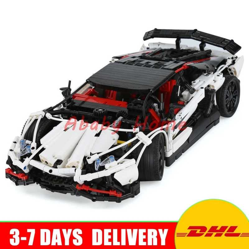 

DHL Lepin 23006 MOC Technic Series The Super Racing Car Set MOC-3918 Building Blocks Bricks Educational Toys Boy Gifts Model