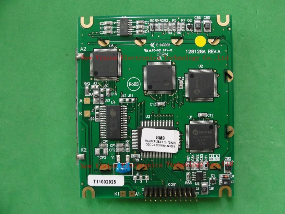 

MSG128128A-TTL-TZ#000 MSG128128A New Original Small Graphic 128*128 dots LCD Module Panel