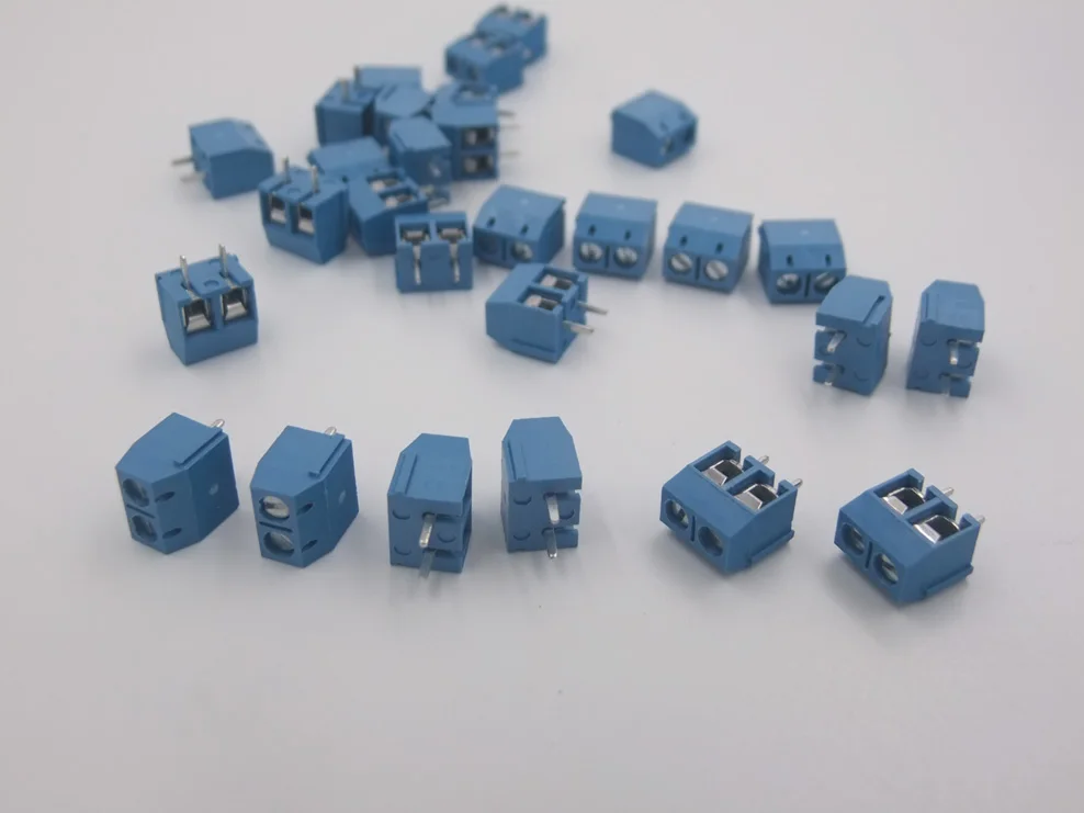 100 шт PCB 2P 301 клемма сплайсинга 5 08 мм 15A/300 В клеммный разъем специальная оптовая
